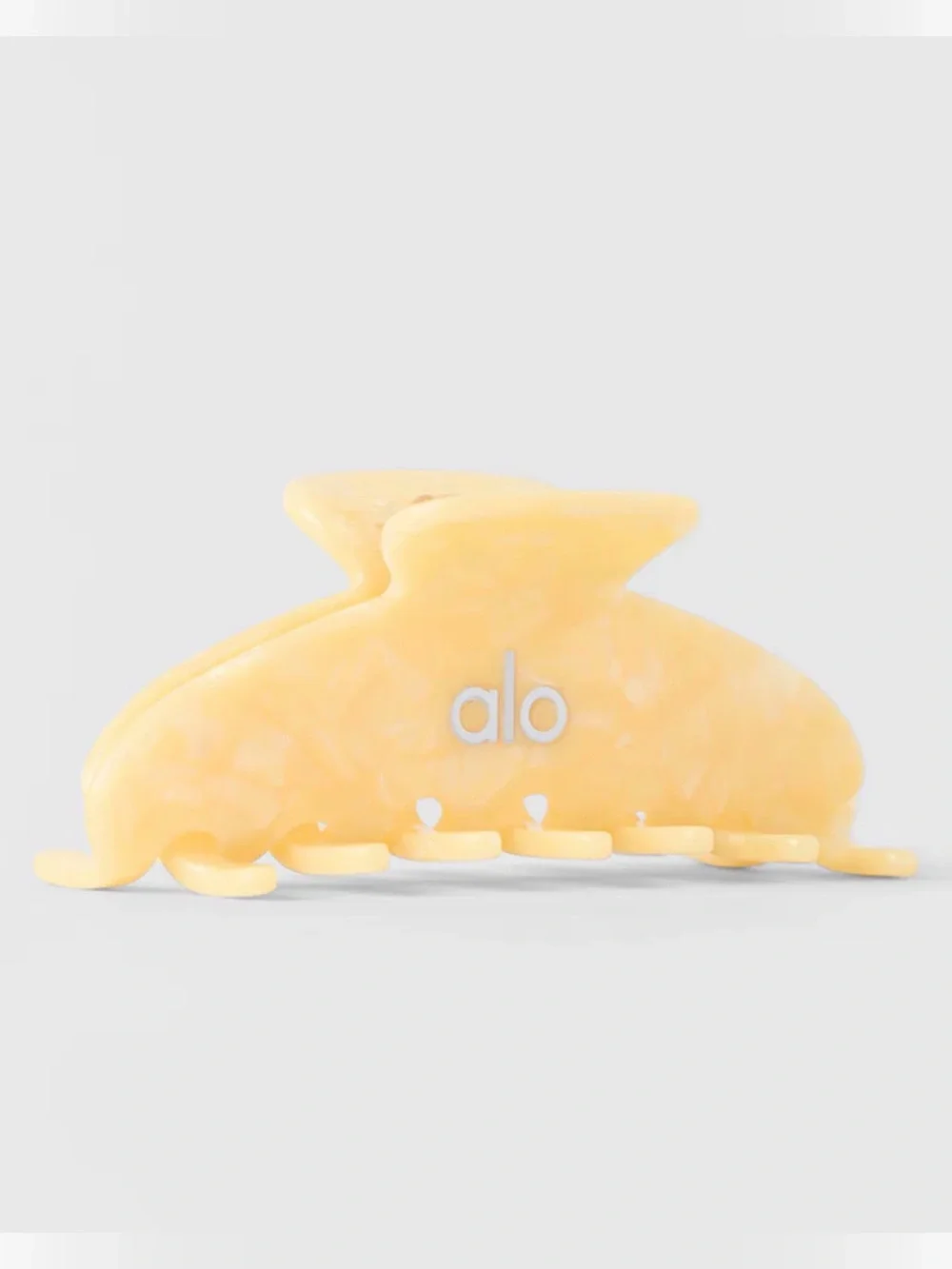 🩶ALO Yoga Candlelight Yellow Shell 90’s Claw Clip - NWT🩶